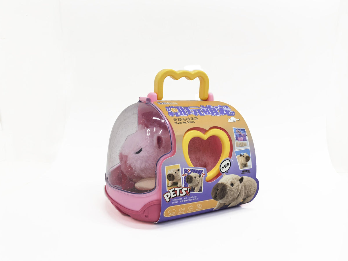 Childrens Electric Capybara Doll Toy Walking And Talking Plush Toy