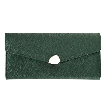 Women's Lychee-pattern Clutch Wallet Fashionable Cardholder Multi-functional