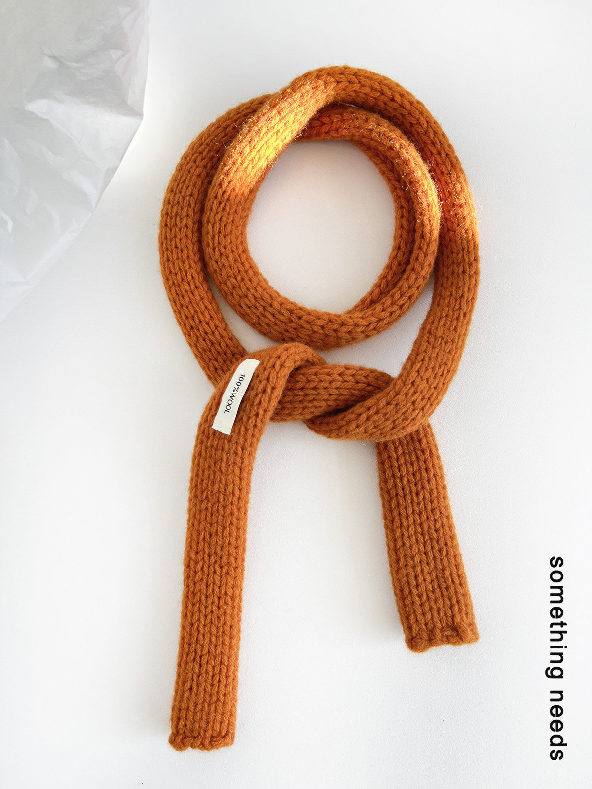 Narrow Long Scarf Womens Neck Warmer