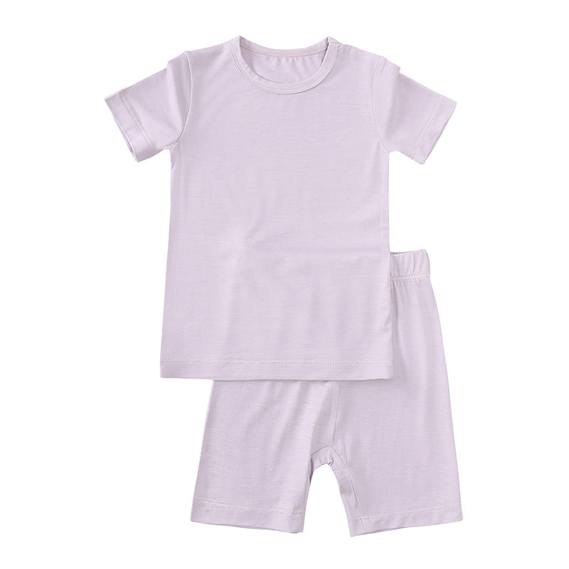 New Summer Bamboo Fiber Children Suit