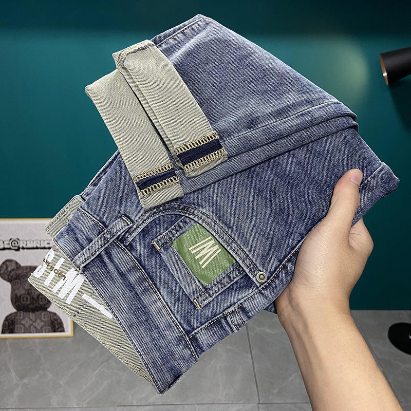 New Letter Printed Jeans For Men