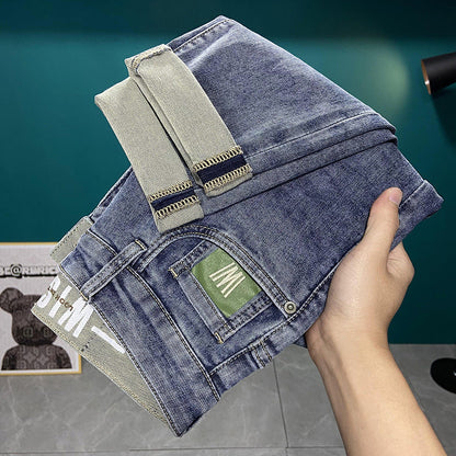 New Letter Printed Jeans For Men