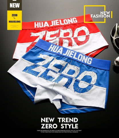 Underwear Style Cotton Boxers Mid-low Waist Filthy Man Boxer Men's Shorts Wholesale