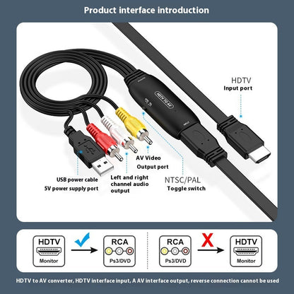 Converter Adapter Monitor Projector Adapter Cable