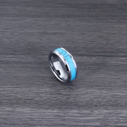 Colorfast RingTrendy European And American Men's For The Index Finger Internet Sensation