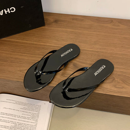 Womens Plus-size Flat Sandals For Spring And Summer