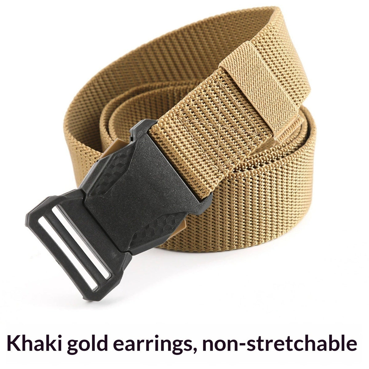 Outdoor Men's Nylon Canvas Tactical Belt