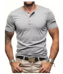 Mens Short-sleeved Top
