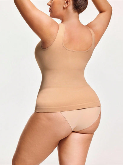 Women's Firm Control Tank Camisole - Bust Support & Tummy Waist Contour