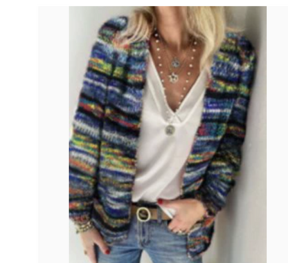 Sweaters Cardigan Thin Outerwear Baggy Coat Women