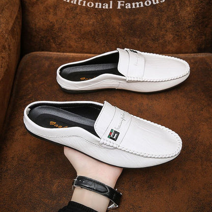 Men's Closed Toe Slip-On Leather Loafers