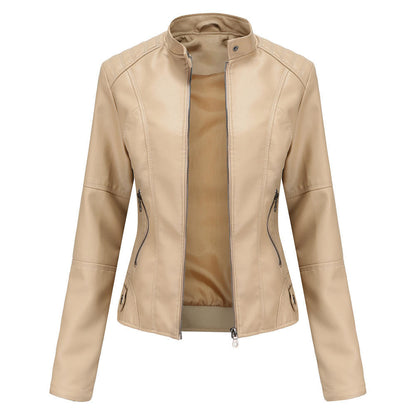 Arrival Hot-Selling AutumnWinter Womens Fashionable PU Leather Suit