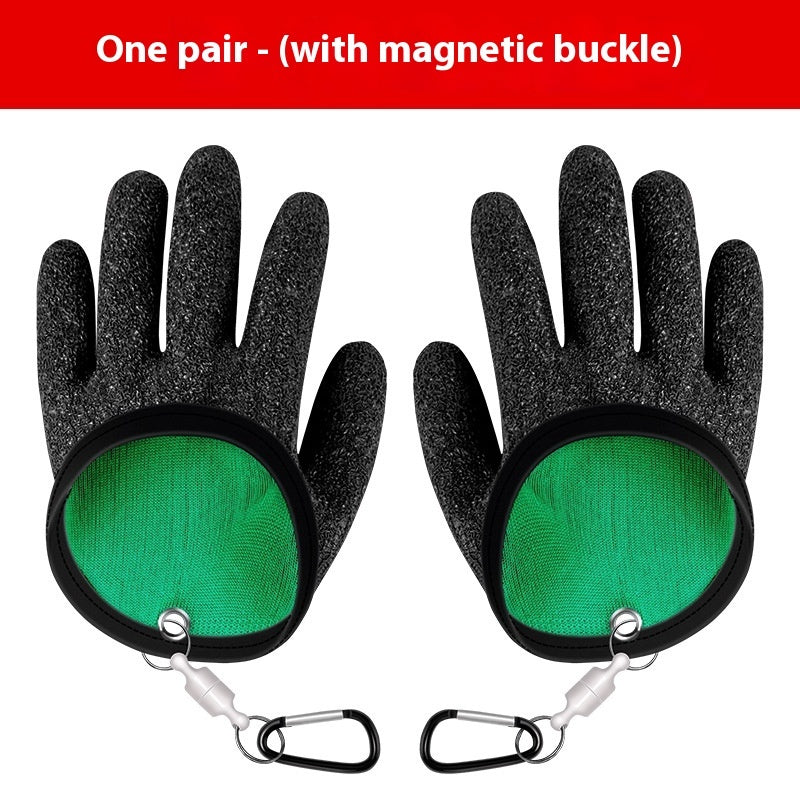 Stab-resistant Waterproof Fishing Gloves