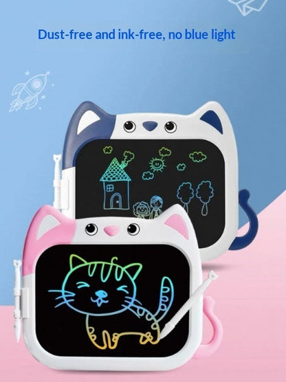 Kids LCD Writing Tablet With Cat Design