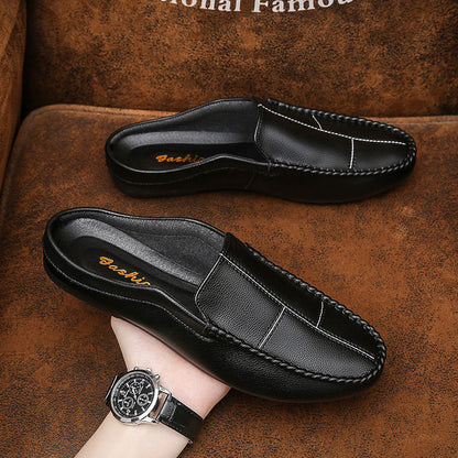 Men's Closed Toe Slip-On Leather Loafers