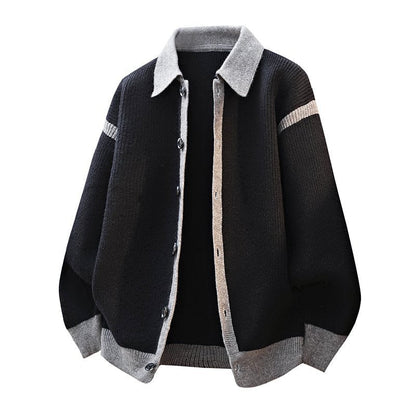 New Mens Cardigan Sweater Jacket