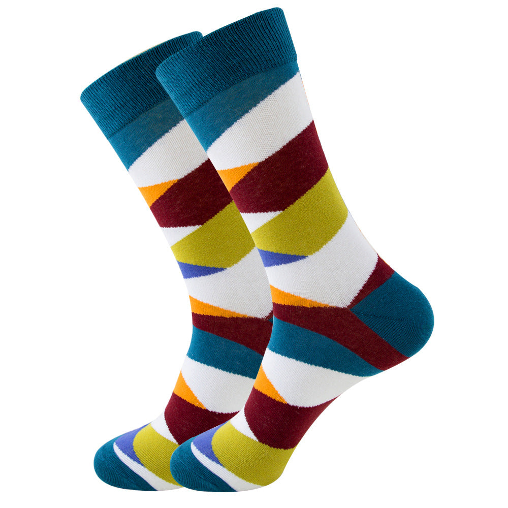 Geometric Fruit Women Socks Street Trend