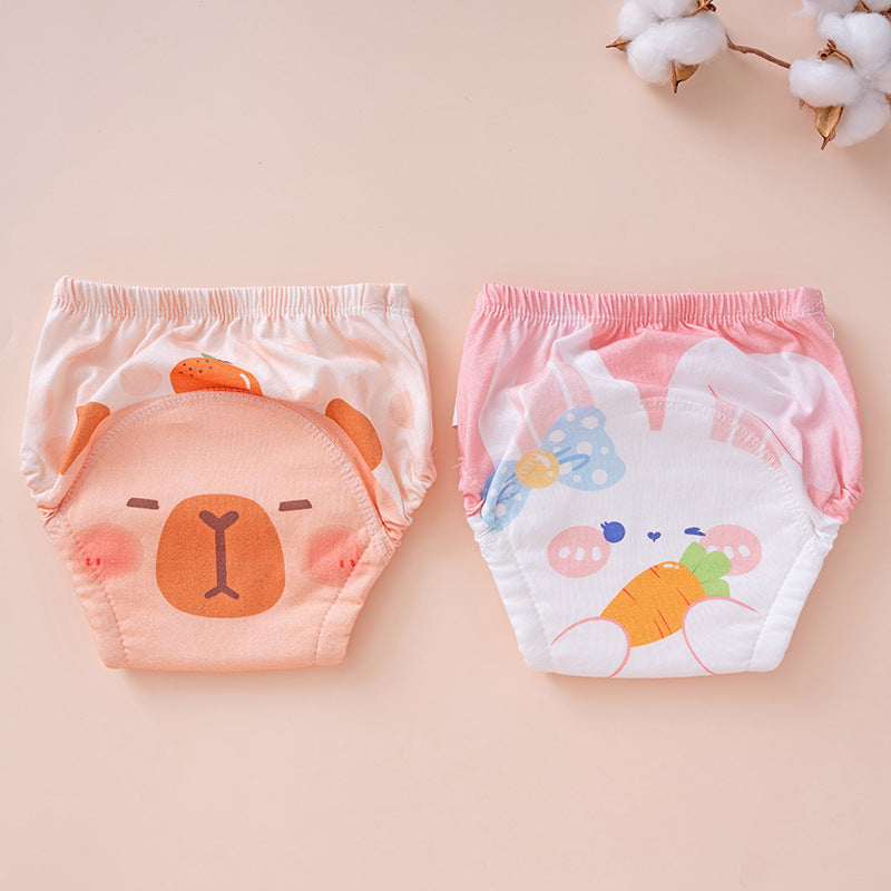 Baby's Diaper Underwear Pure Cotton Washable Ring Baby Diapers