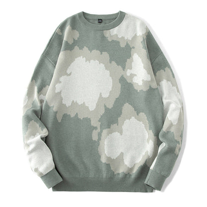 Round Neck Sweater Men And Women Loose Pullover Sweater