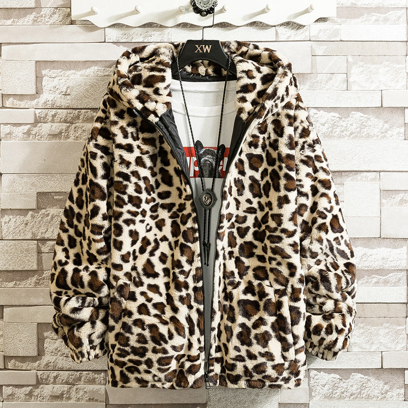 Men's Winter Clothing Plush Casual Jacket
