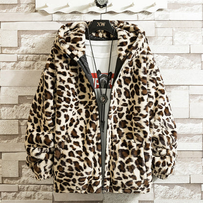 Men's Winter Clothing Plush Casual Jacket