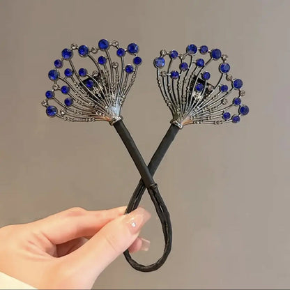 New Summer Fan-shaped Flower Hair Styling Tool