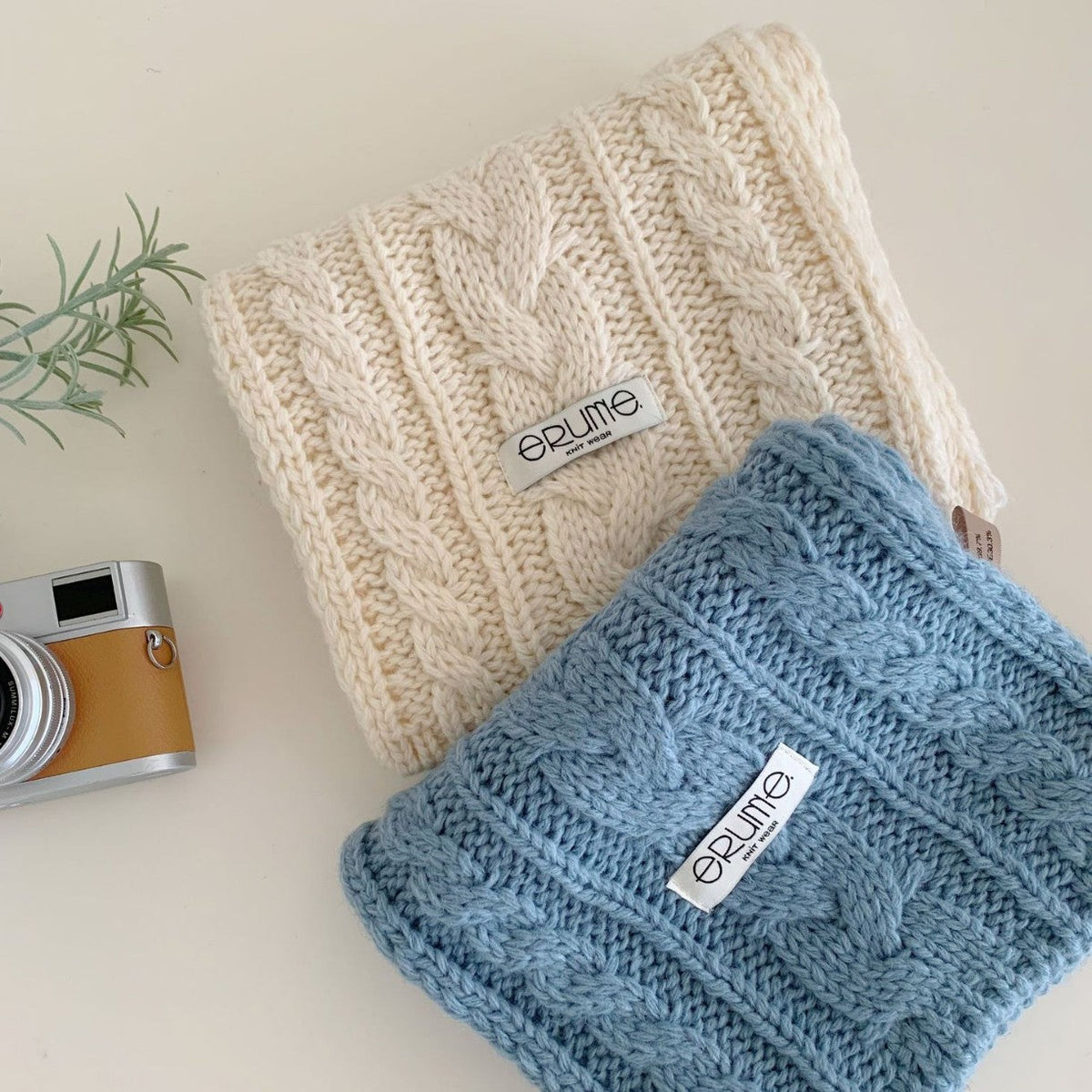 Herringbone Knit Scarf For Women