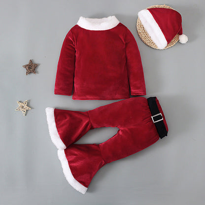 Children's Christmas Long-sleeved Top