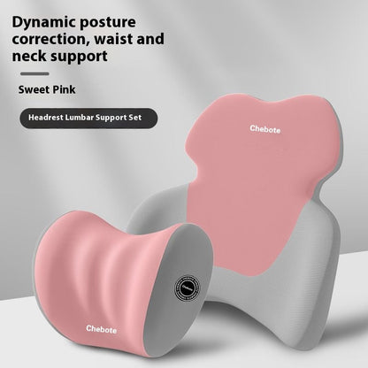Automotive Headrest Waist Support Artifact Seat Waist Support
