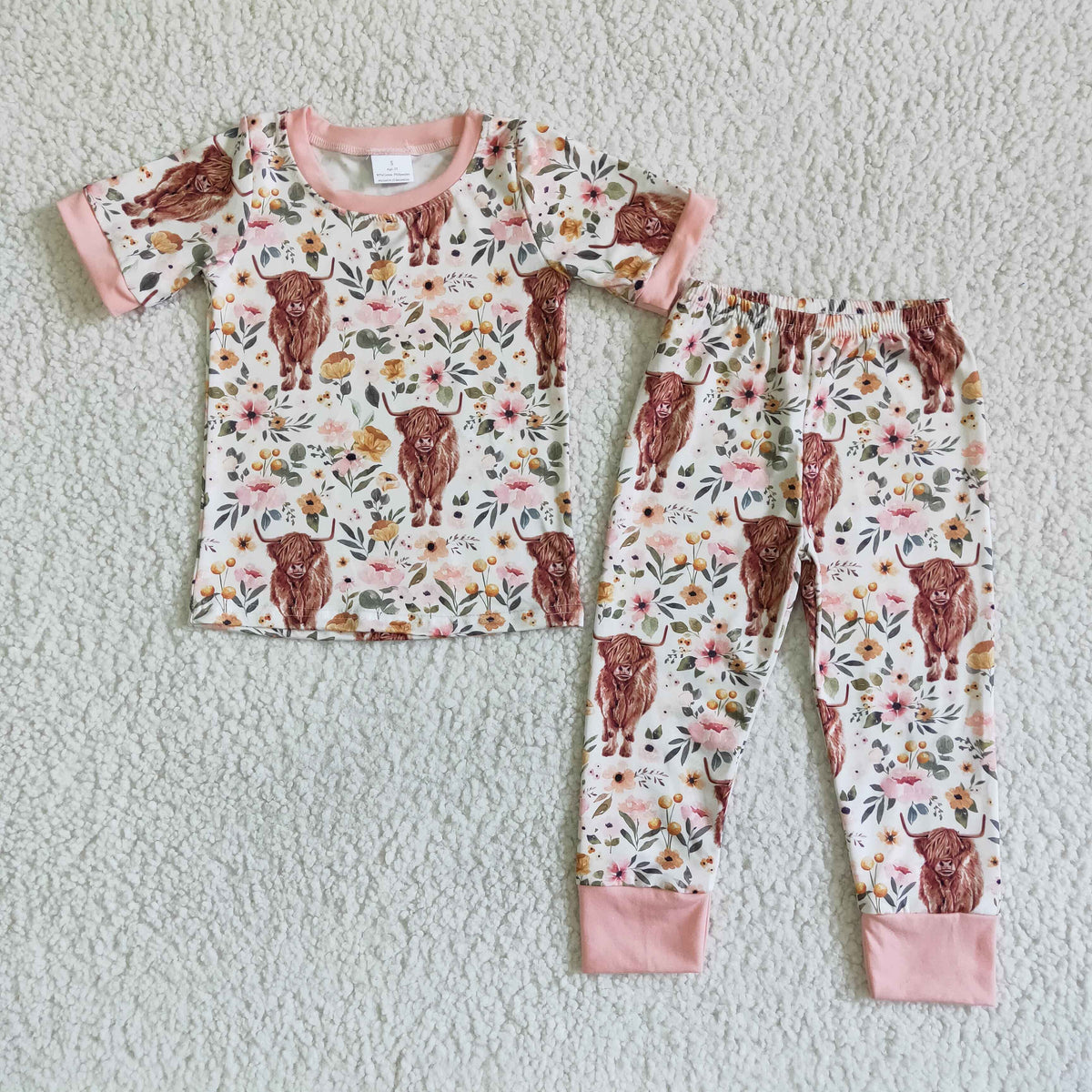 Fashion Pullover Children Trousers Suit