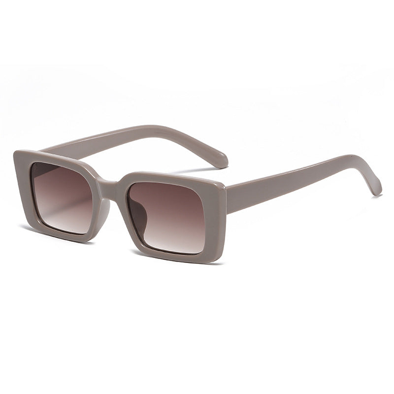 Square Small Frame Simple Fashion Vintage Sunglasses