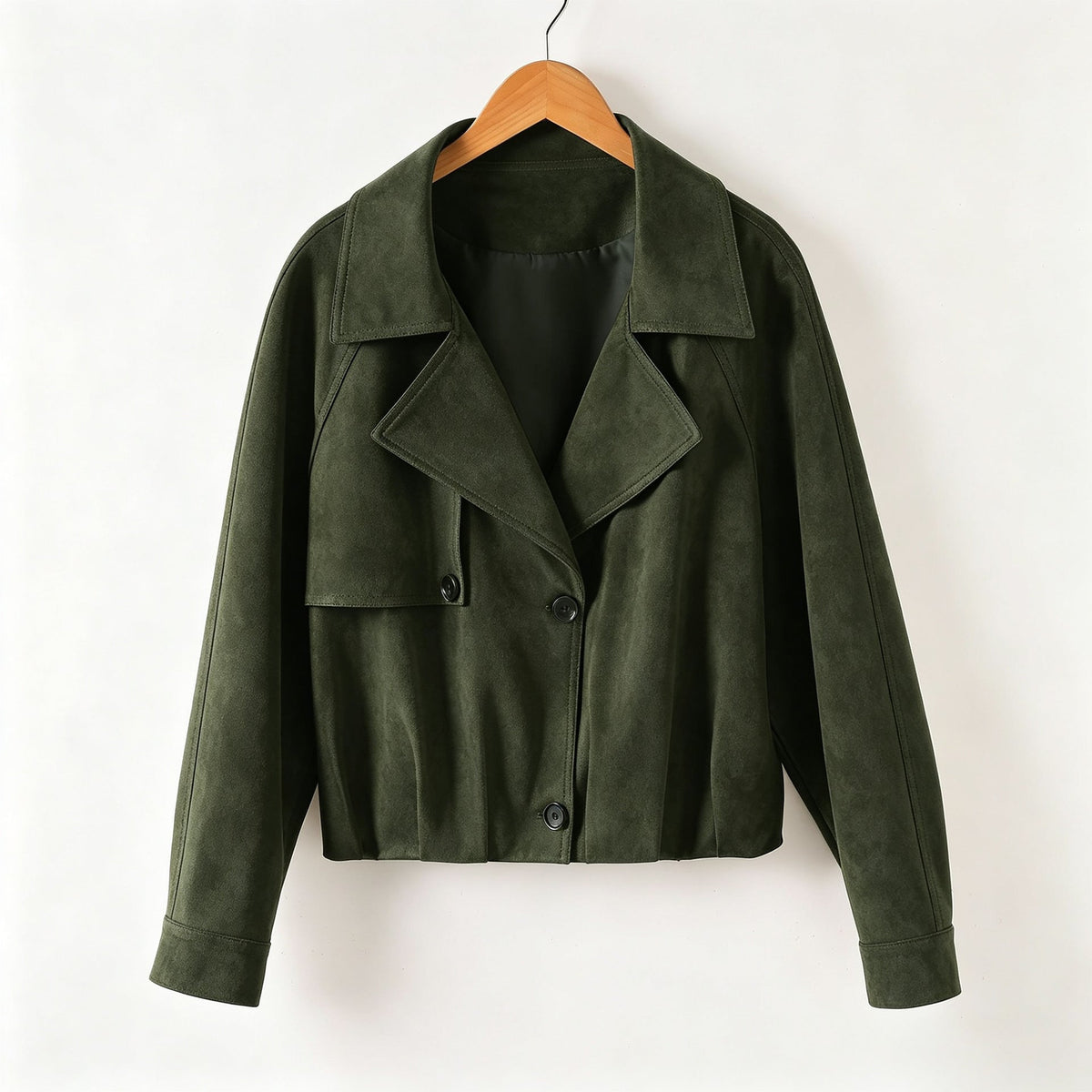 Korean-style Short Leather Jacket For Women