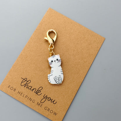 Hot-selling Cute Cat Pendant Keychain, Bag Charm, And Headphone Accessory For International Trade