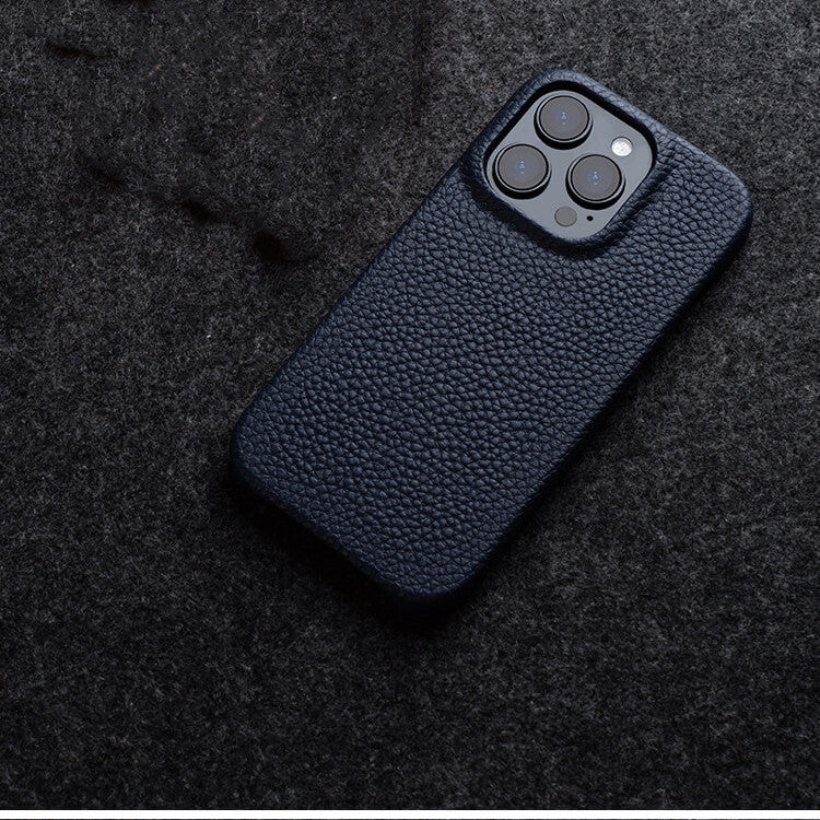 Genuine Leather Magnetic Phone Case
