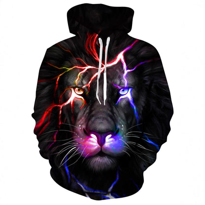3D Digital Print Hoodie Men's Sweatshirt