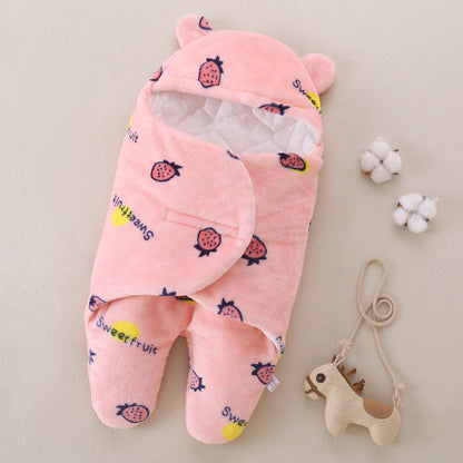 Baby Quilt Thickened Plush Split Sleeping Bag