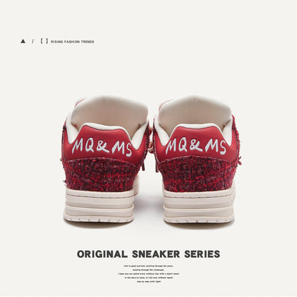 Women's Creative All-match Printed Flat Sneakers