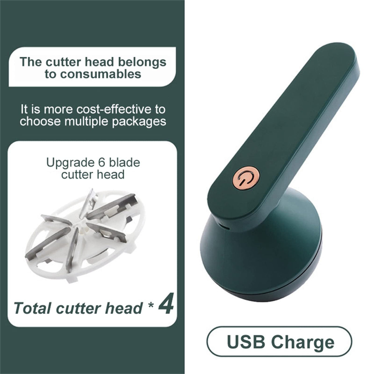 USB Rechargeable Electric Lint Remover, Portable