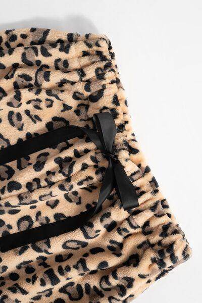 Leopard Wide Leg Pants for Women - Stylish and Trendy