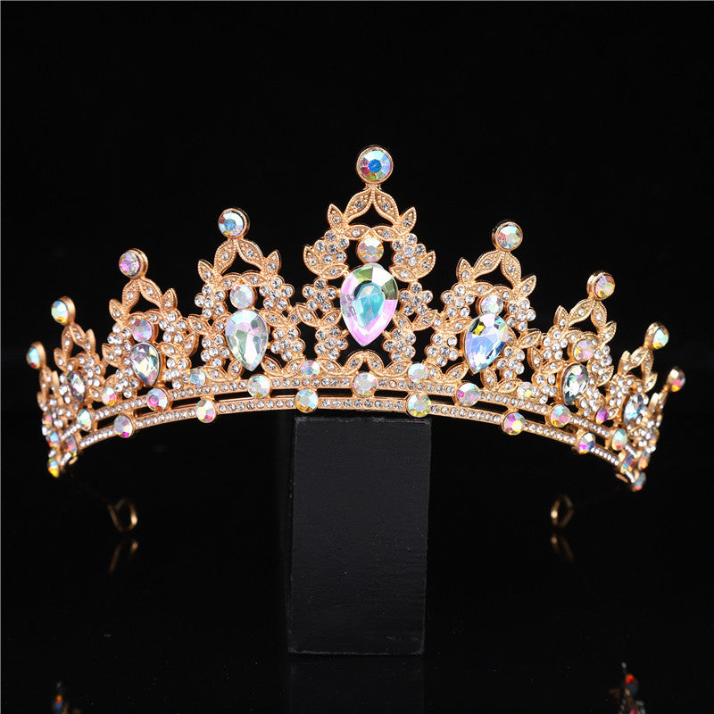 Bride Princess Crown Wedding Dress Accessories