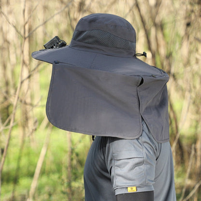 Outdoor Multi-purpose Rechargeable Fan Hat