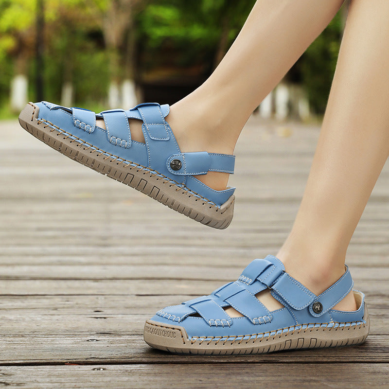 Fashionable Womens Sandals Slide-on Style For Outdoor Wear