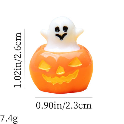 3D Halloween Decorations Ghost Skull And Pumpkin