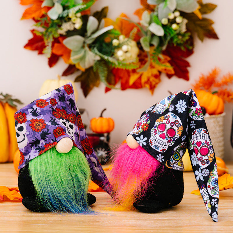 Halloween Decorations Ghost Festival Printed Doll