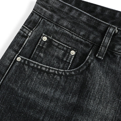Retro Washing Water Denim Shorts Men