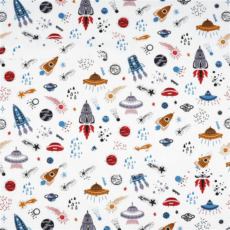 Twill Cotton Print Baby Bedding Fabric