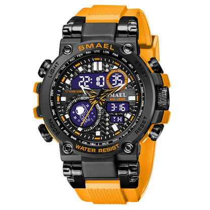 SMAEL Tactical Digital Watch With A Large Dial And Multiple Functions