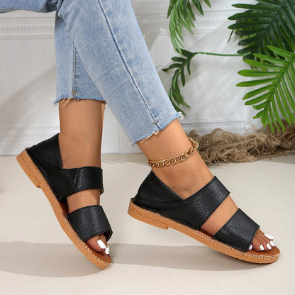 New Fairy-style Flat Soft Soled Sandals