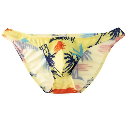 Comfort Printing Men's Briefs Low Waist