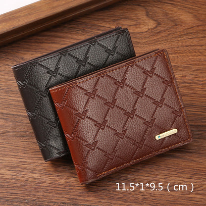 Men's Wallet Card Holder Short Wallet